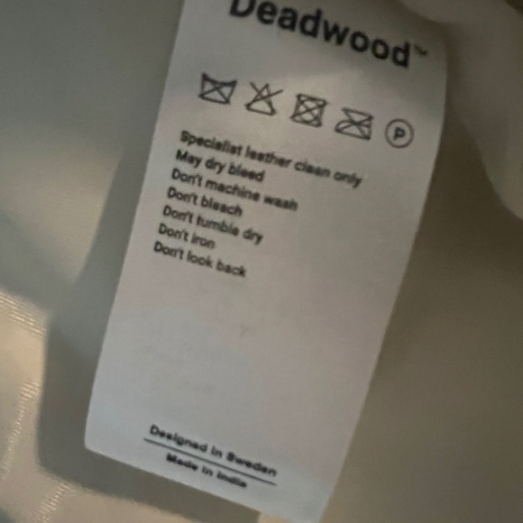 Deadwood leather jacket - Picture 6 of 12